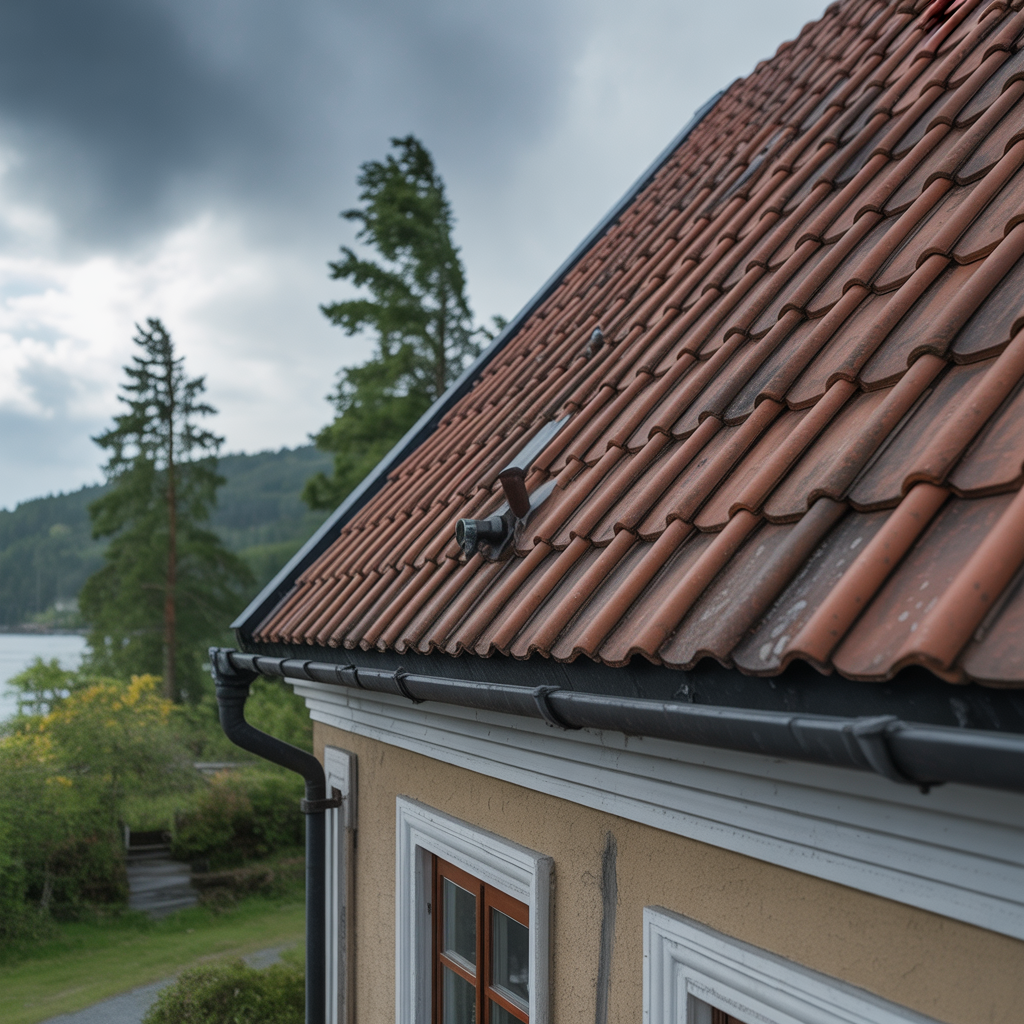 7.Sa skyddar du ditt tak mot storm och harda vindar