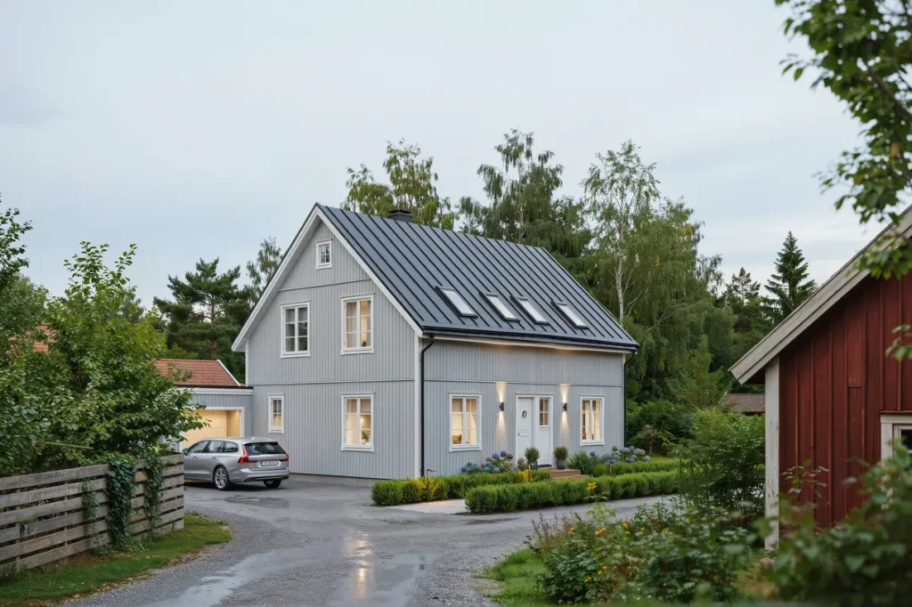 takrenovering med nya takf nster p villa i b ckefors